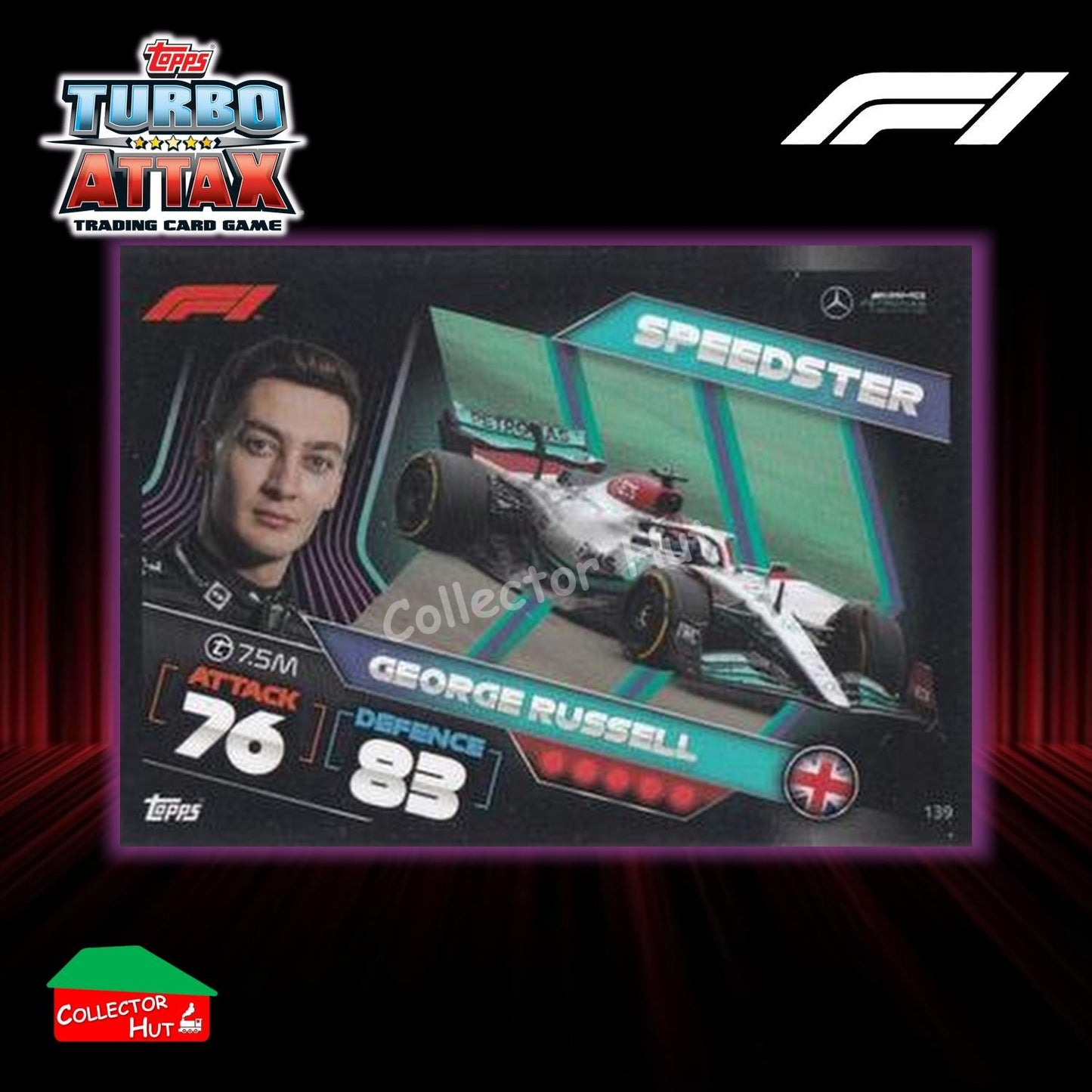 Topps Turbo Attax Formula 1 F1 2022 #136-279 Base Cards YOU CHOOSE