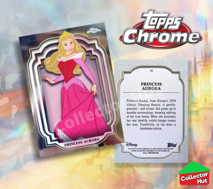 Disney Topps Chrome 2024 Base Cards 1-200 Pick Singles to Complete Your Set