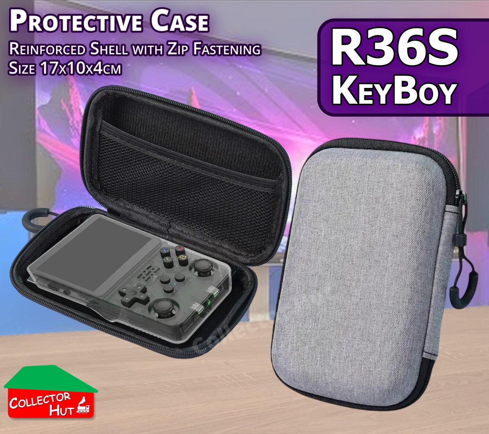 R36S R36H KeyBoy Accessories Carry Case Screen Protector SD Card Storage Upgrade