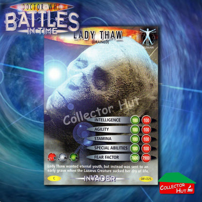 DOCTOR WHO Battles in Time #376-600 INVADER RARE & COMMON CARDS YOU CHOOSE