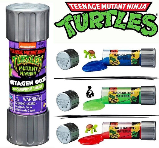 Teenage Mutant Ninja Turtles Mutant Mayhem Mutagen Ooze Canister Slime CHOOSE!