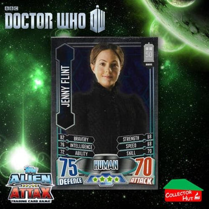 Topps Dr Who Alien Attax 50th Anniversary Edition RARE Limited & Companion Cards