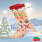 CHRISTMAS SOCKS Cotton Blend Anti-Odor Unisex Crew Socks CUSTOM Gift Set