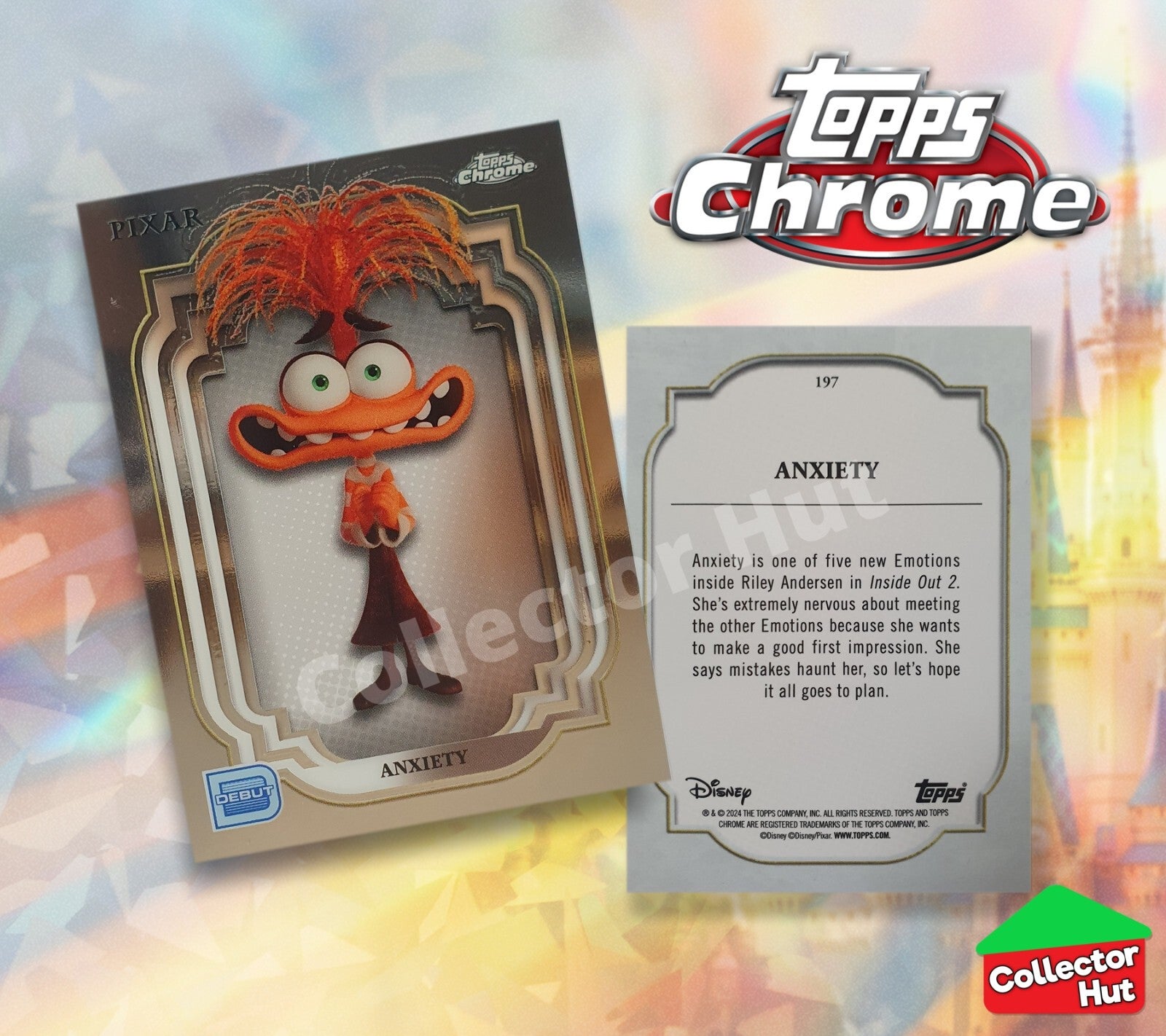 Disney Topps Chrome 2024 Base Cards 1-200 Pick Singles to Complete Your Set