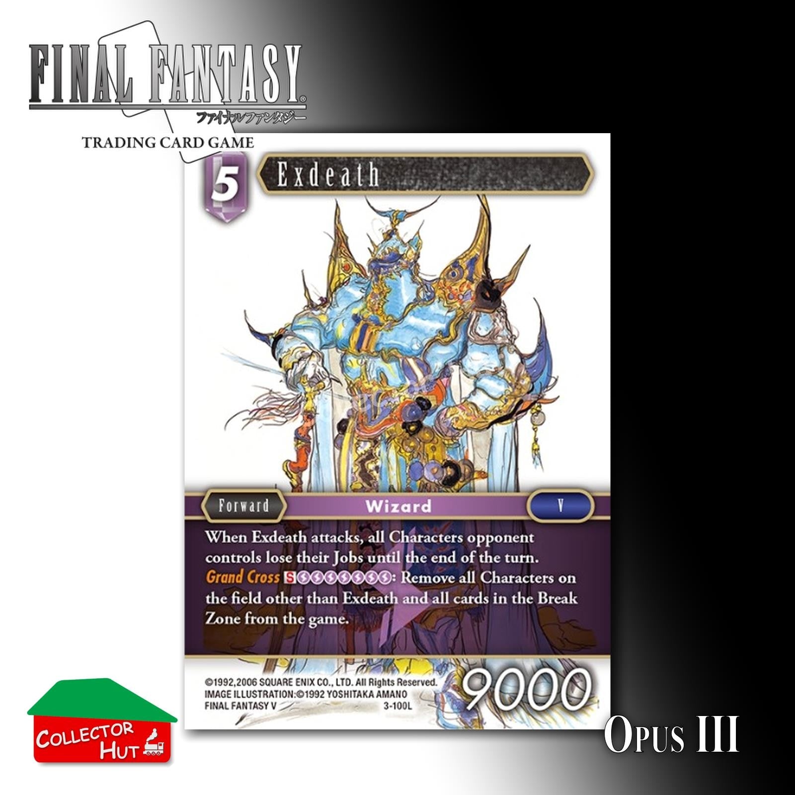 Final Fantasy Trading Card Game OPUS III 3 Singles You Choose