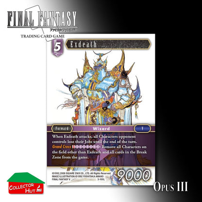 Final Fantasy Trading Card Game OPUS III 3 Singles You Choose