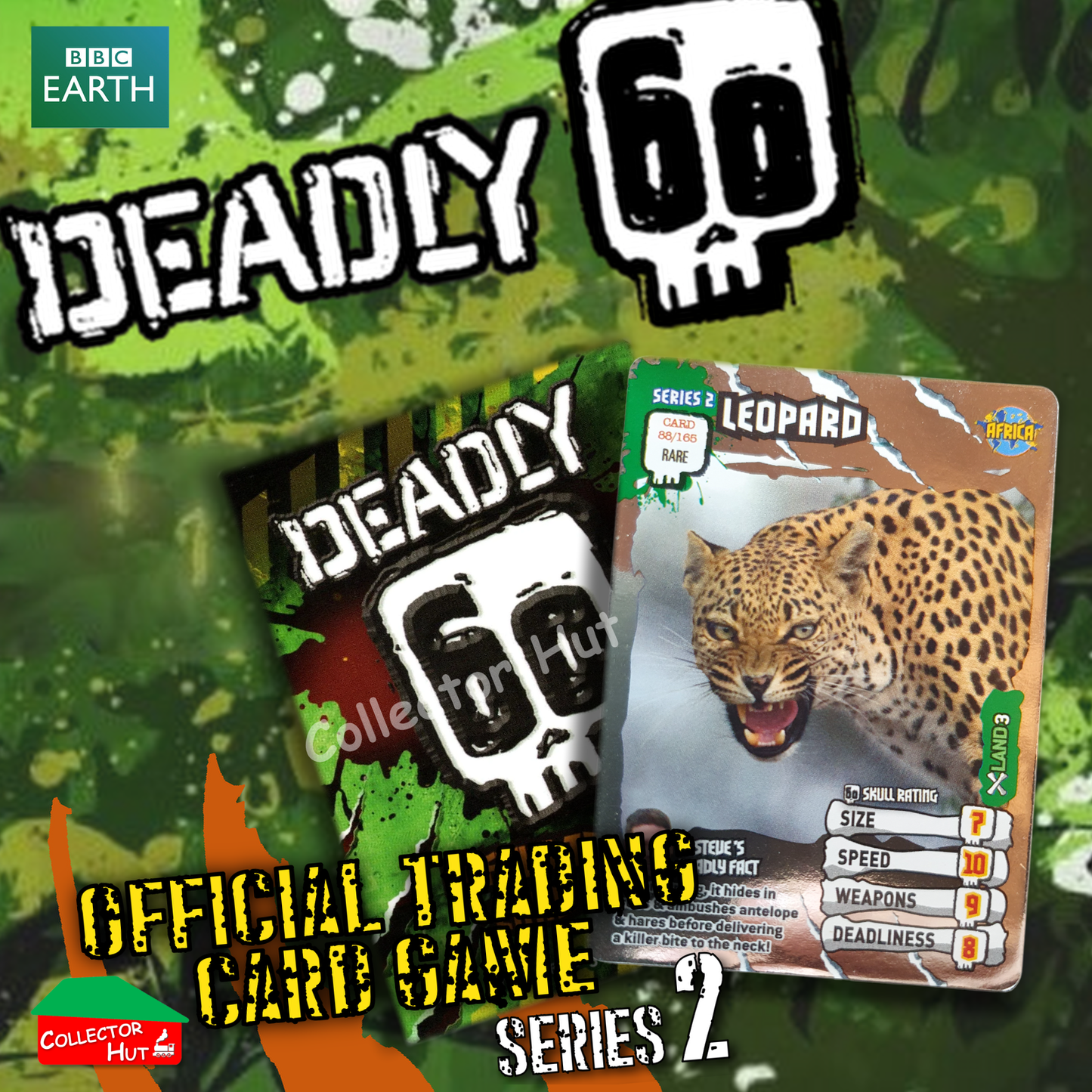 CBBC Deadly 60 Season 1, 2 & Wild FOIL RARE LIMITED Trading Cards