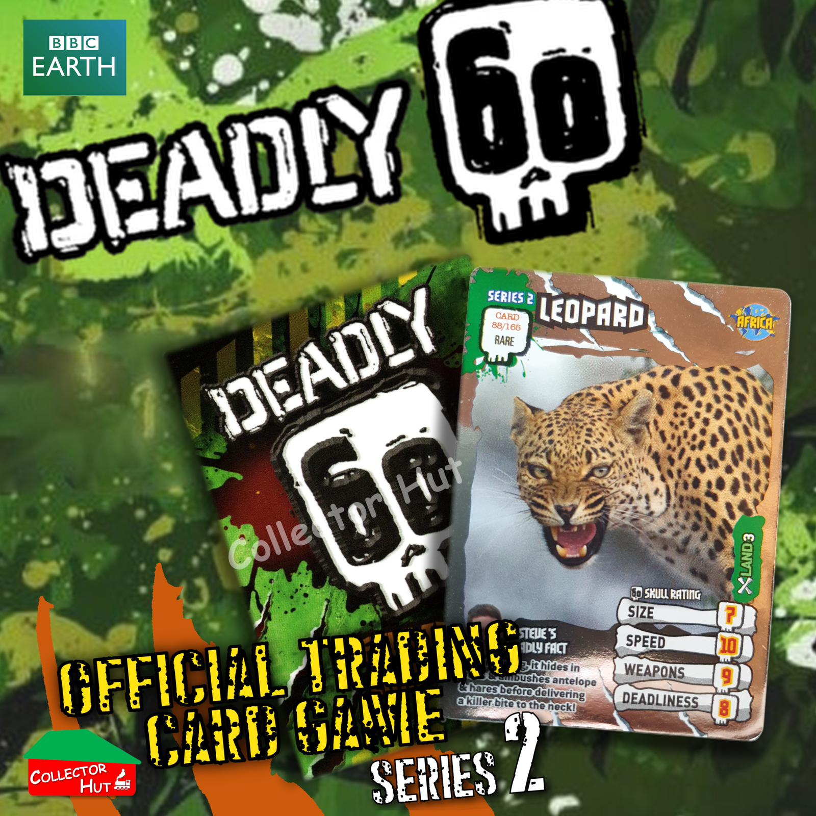 CBBC Deadly 60 Season 1, 2 & Wild FOIL RARE LIMITED Trading Cards