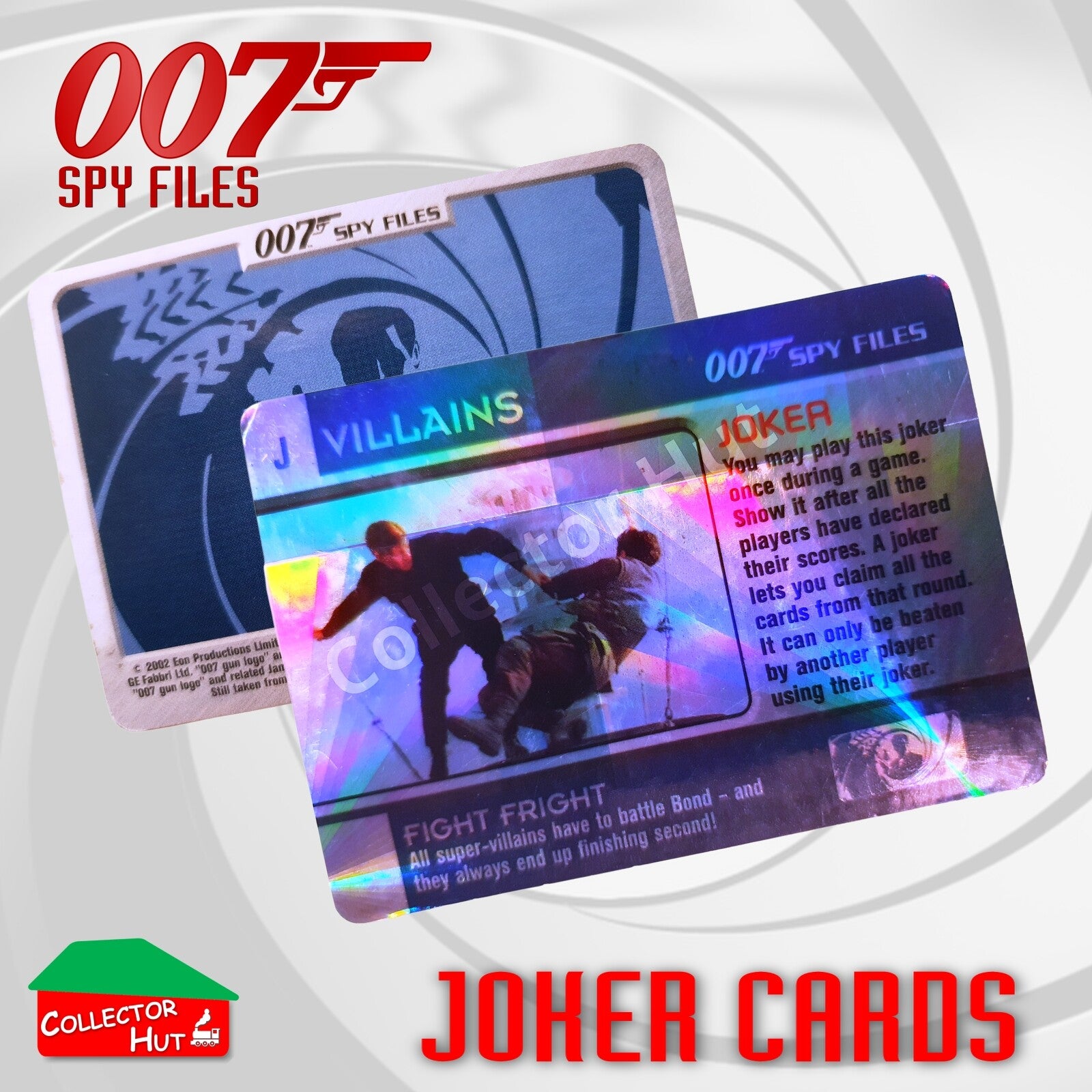 James Bond 007 Spy Files Collection JOKER Cards