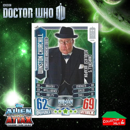 Topps Doctor Who Alien Attax 50th Anniversary Edition Companion Timeless Cards