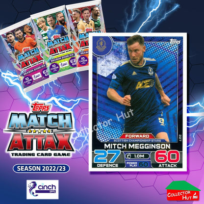TOPPS MATCH ATTAX SPFL 2022/23 #163-264 Choose Your Card