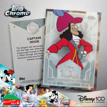 Disney 100 Topps Chrome 2023 Base Cards 1-100 Pick Singles to Complete Your Set