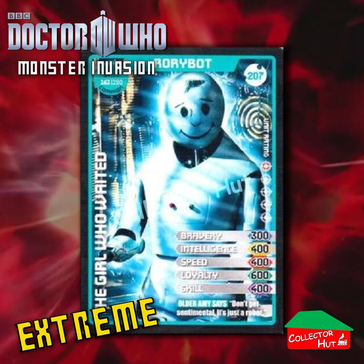 DOCTOR WHO Monster Invasion EXTREME Cards 166-344 New Fresh & Sleeved YOU CHOOSE