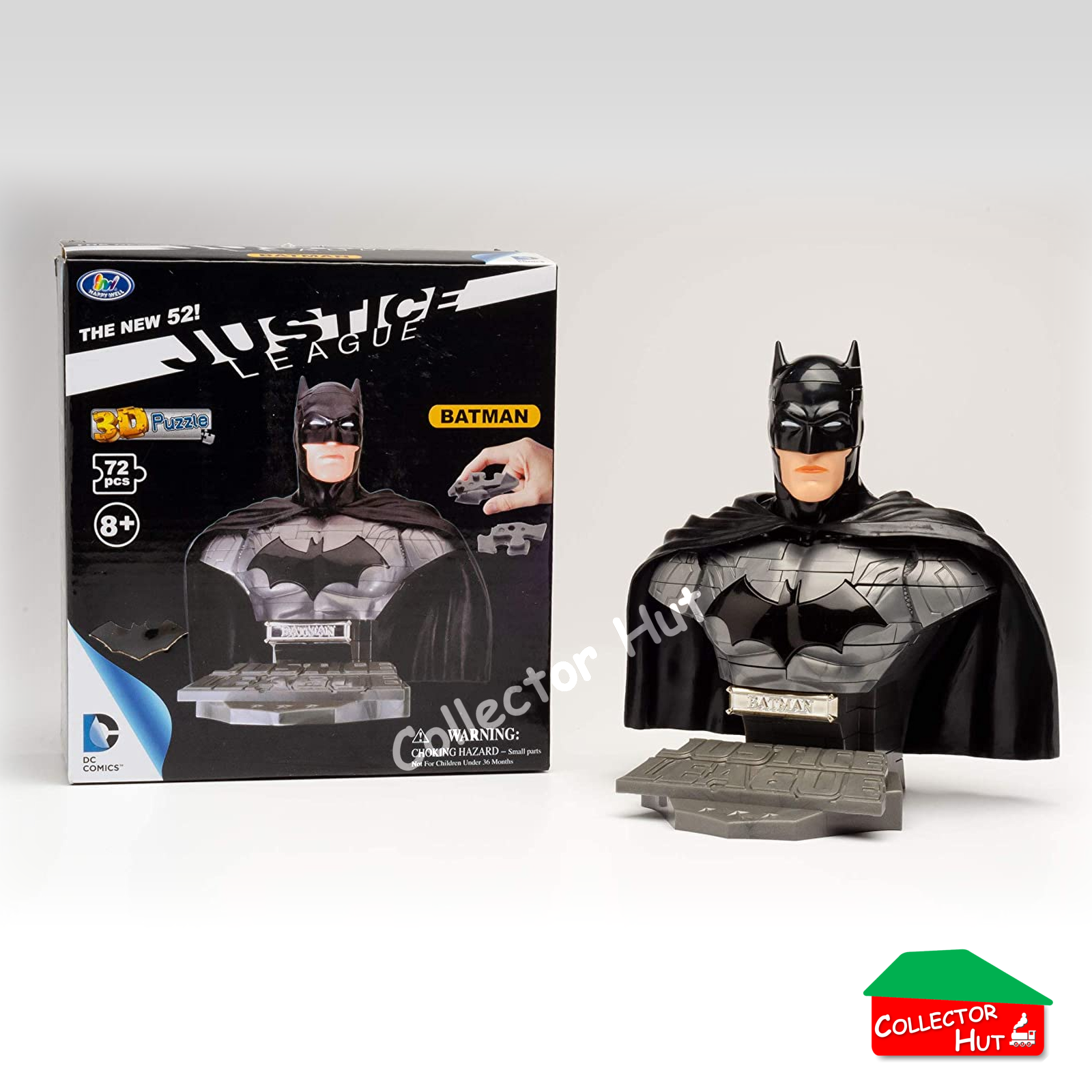 DC Justice League 3D Puzzle Bust The New 52! 72pcs Figurines Ornaments