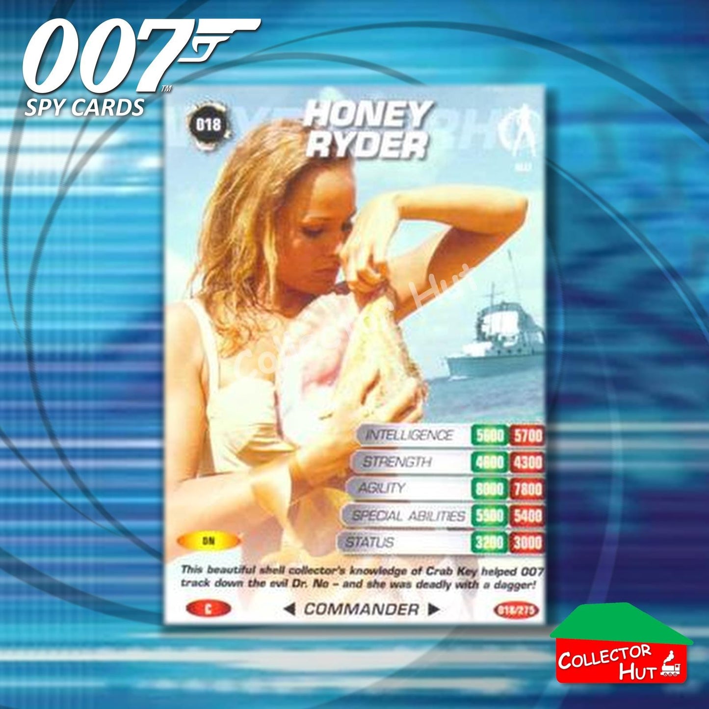 James Bond 007 Commander Spy Cards BASE COMMON YOU CHOOSE