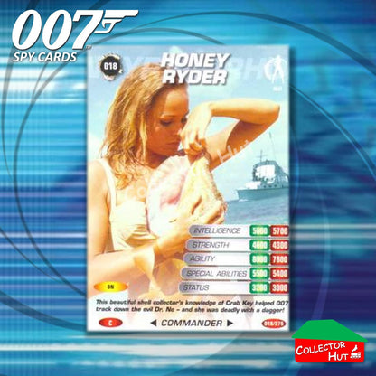 James Bond 007 Commander Spy Cards BASE COMMON YOU CHOOSE