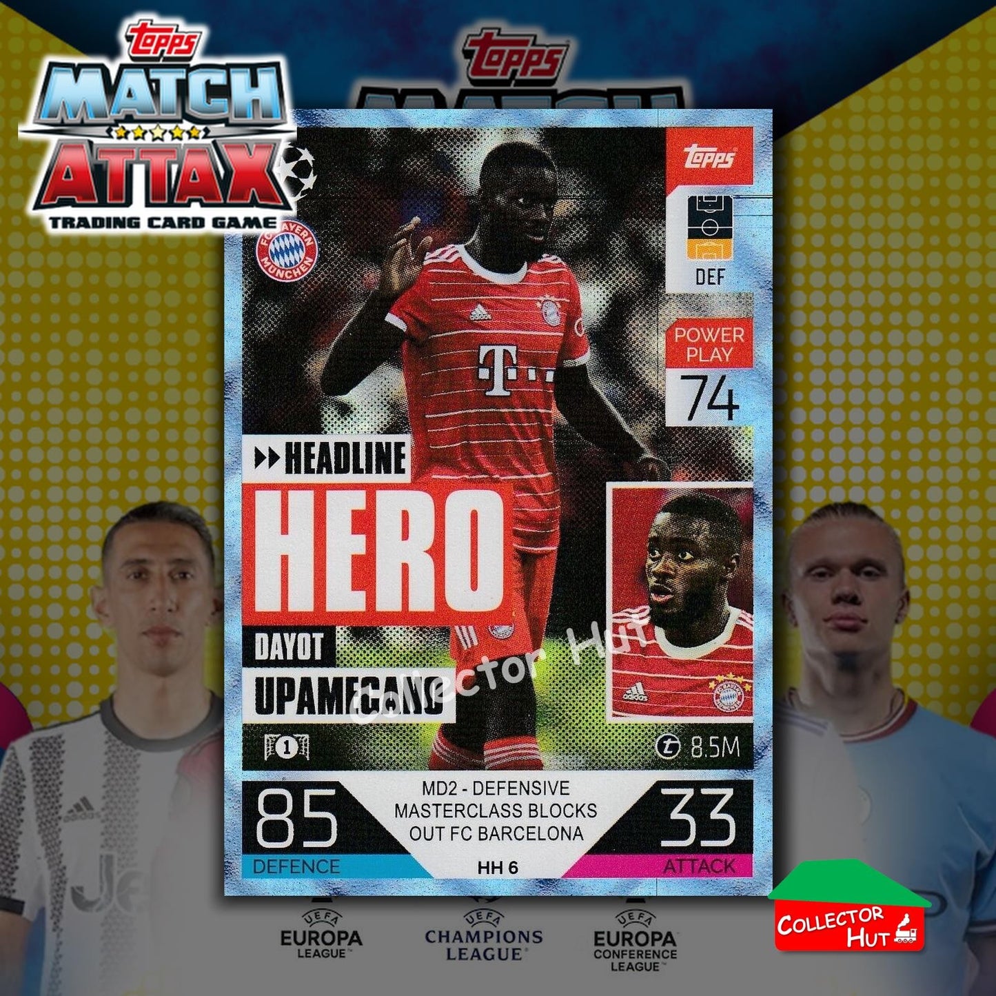 Topps Match Attax Extra 2022/23 Parallel CRYSTAL & EMERALD Cards YOU CHOOSE