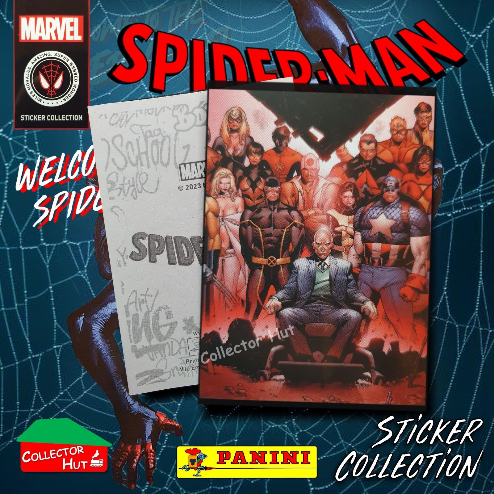 Panini Spider-Man Spider-Verse 2023 Collection Sticker Singles #1-163 & F1-30