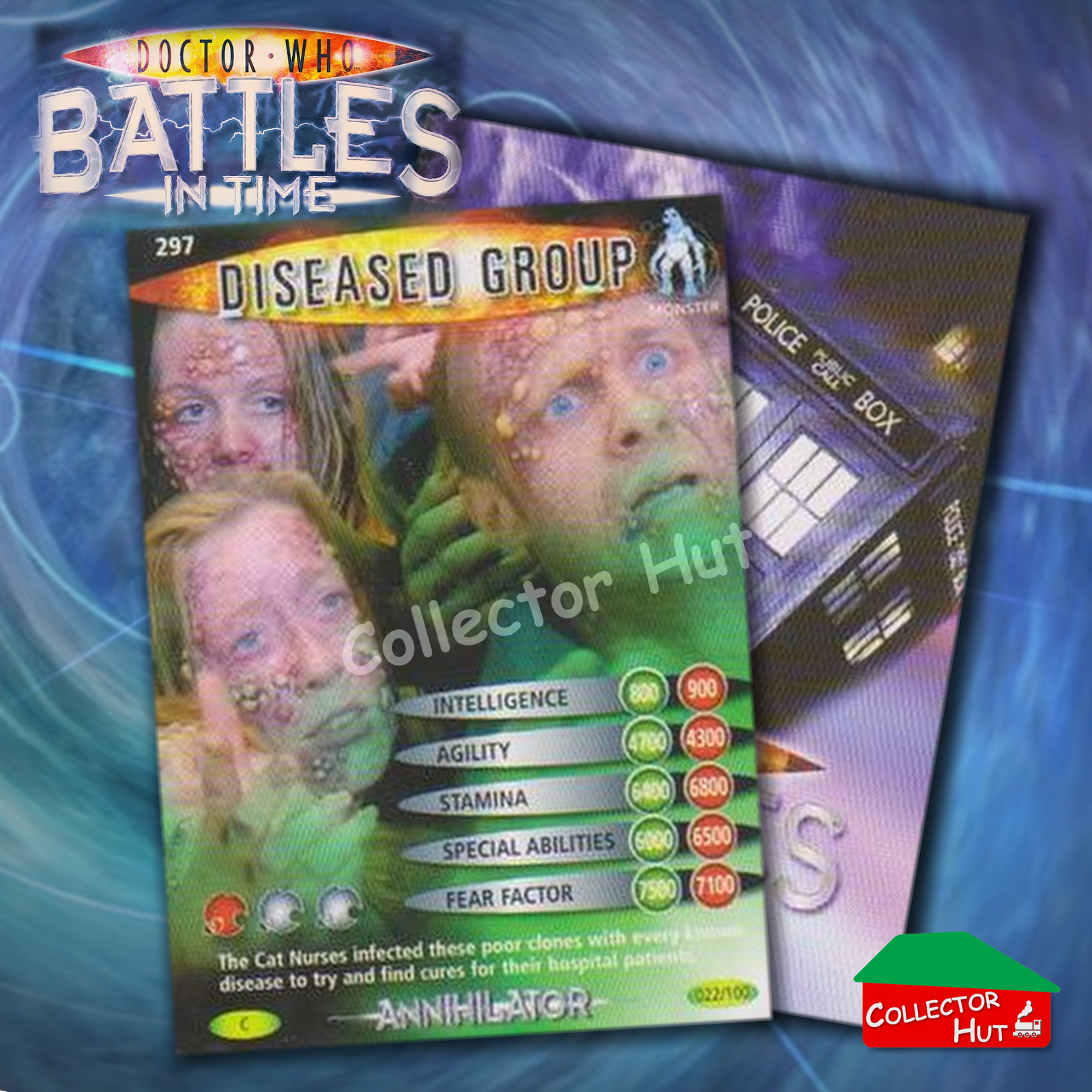 DOCTOR WHO Battles in Time #276-375 ANNIHILATOR RARE & COMMON Cards YOU CHOOSE