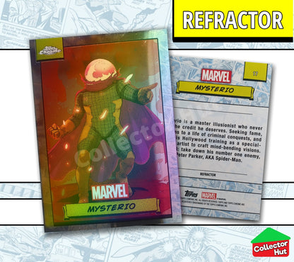Marvel Topps Chrome 2024 REFRACTOR Card Collection YOU CHOOSE