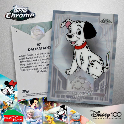 Disney 100 Topps Chrome 2023 Base Cards 1-100 Pick Singles to Complete Your Set