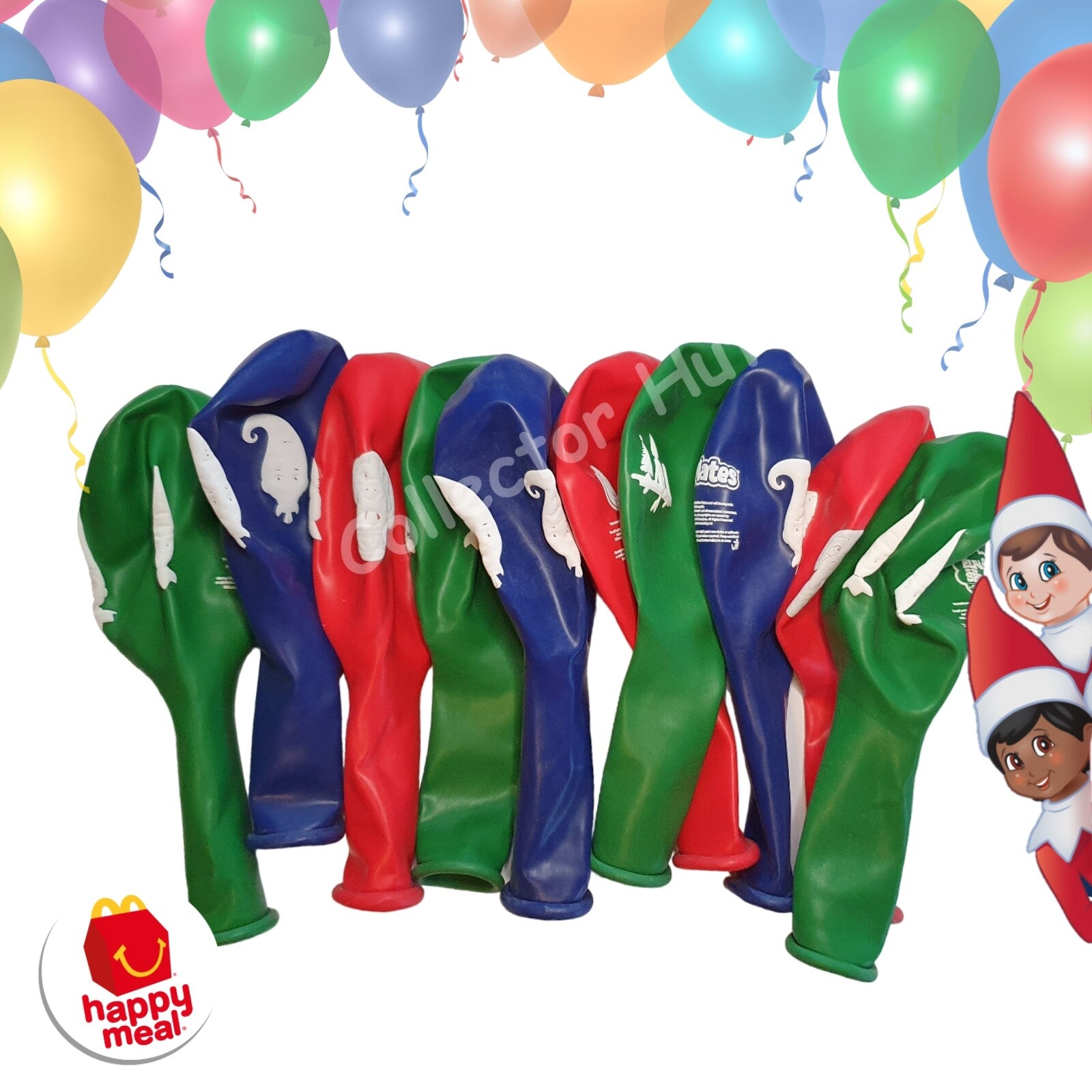 McDonald's Happy Meal Balloons Various Characters & Colours