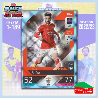 Topps Match Attax Europa Champions League 2022/23 Crystal Parallel Cards 190-387