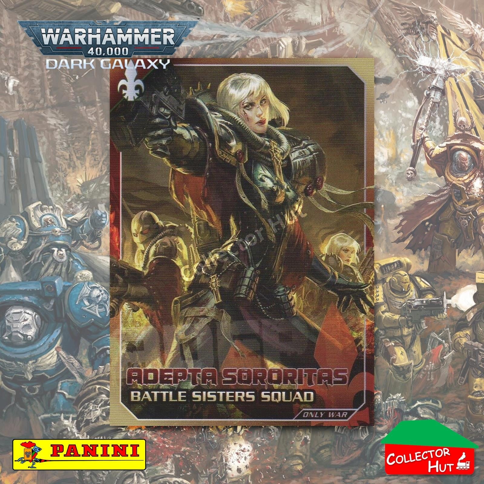 PANINI Warhammer 40,000 Dark Galaxy Only War Base Trading Cards #1-225