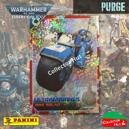 PANINI Warhammer 40,000 Dark Galaxy Parallel Trading Card Crusade Vanguard Purge