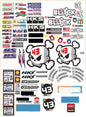 RC Models Car Truck Sticker Sets Accessories Upgrades Labels Customise Your Ride