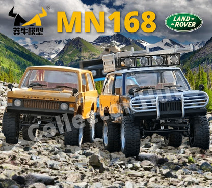 MN168 RC Rock Crawler 1:12 Scale Premium Land Rover 1970 Design Upgradable Boxed
