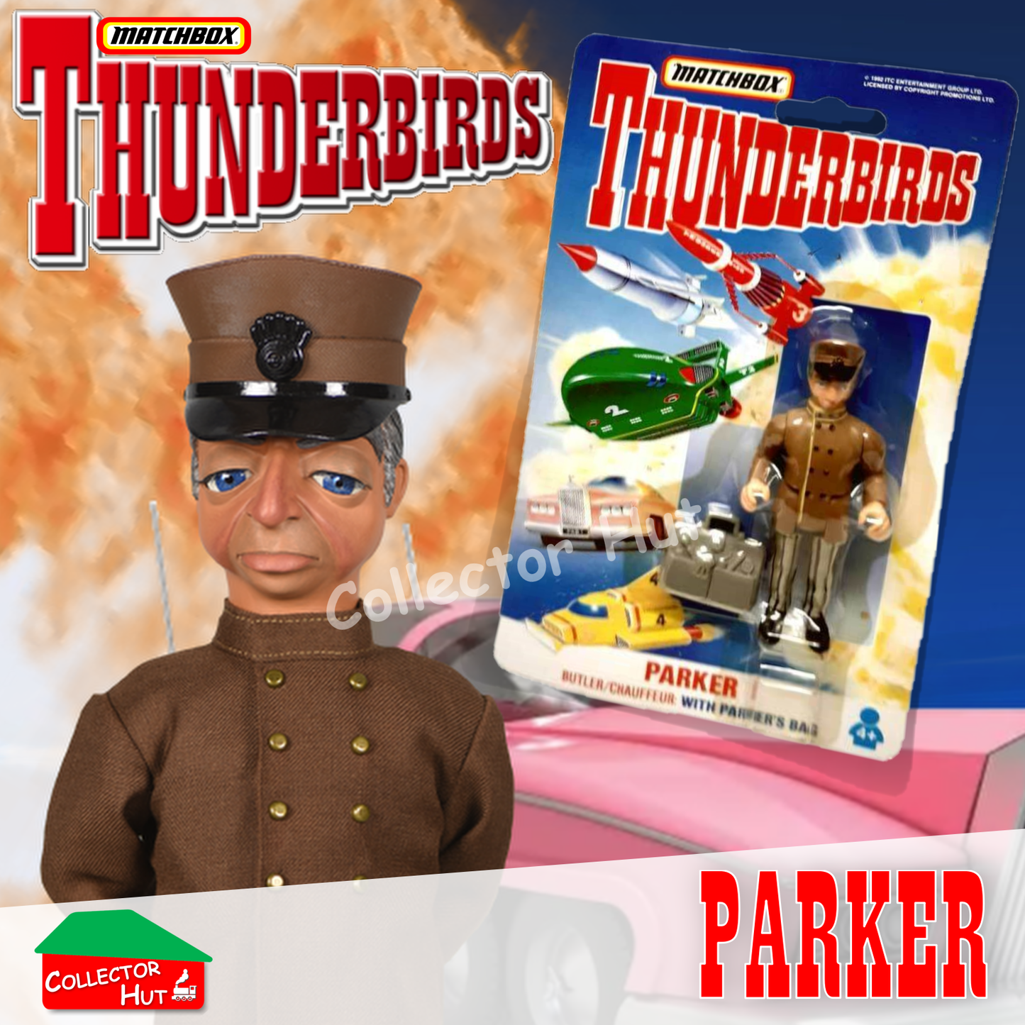 Gerry Anderson Thunderbirds Matchbox 1992 Action Figures SEALED