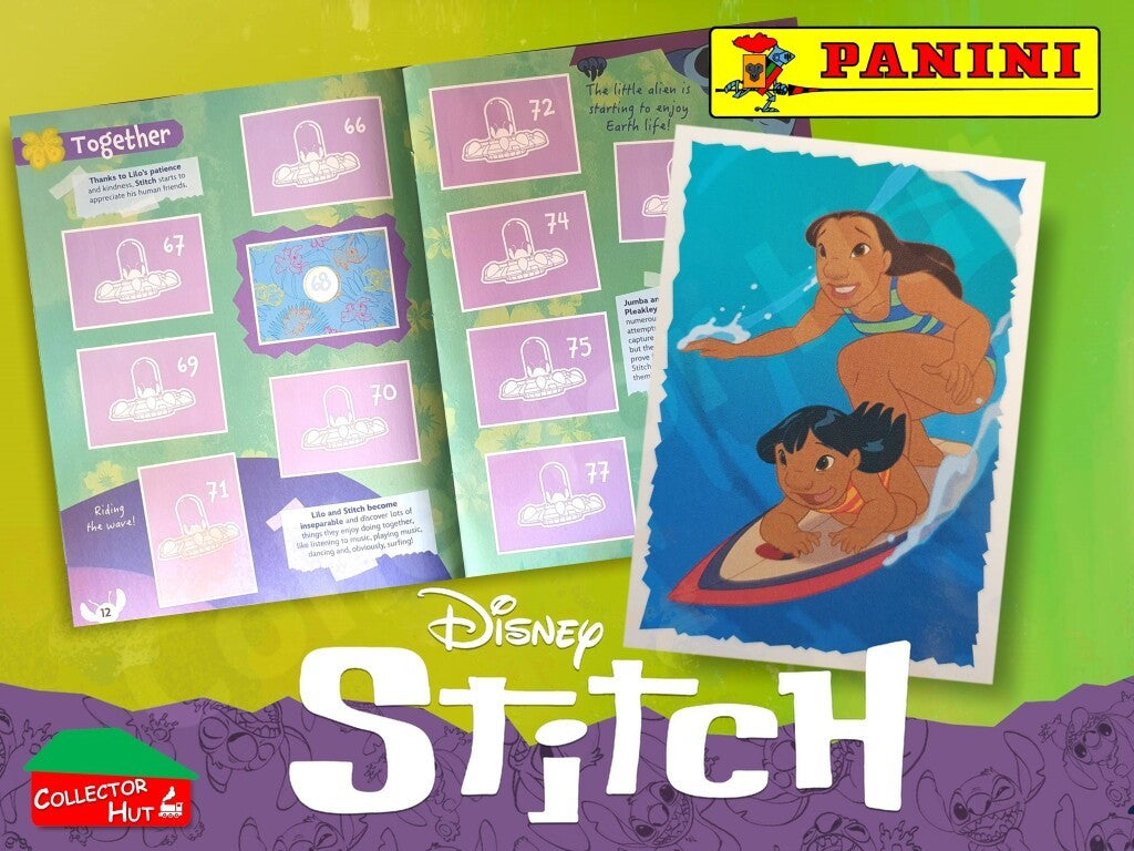 Panini Disney Stitch Single Stickers Lilo & Stitch 2024