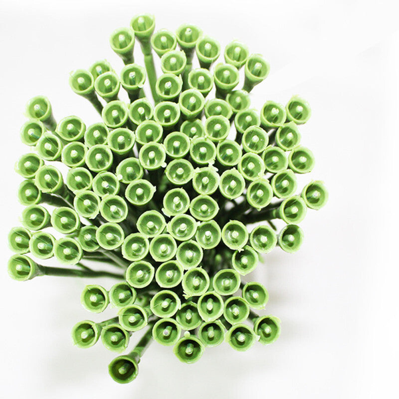 Artificial Flower Stems with/without Leaves 20pcs Plant Decoration
