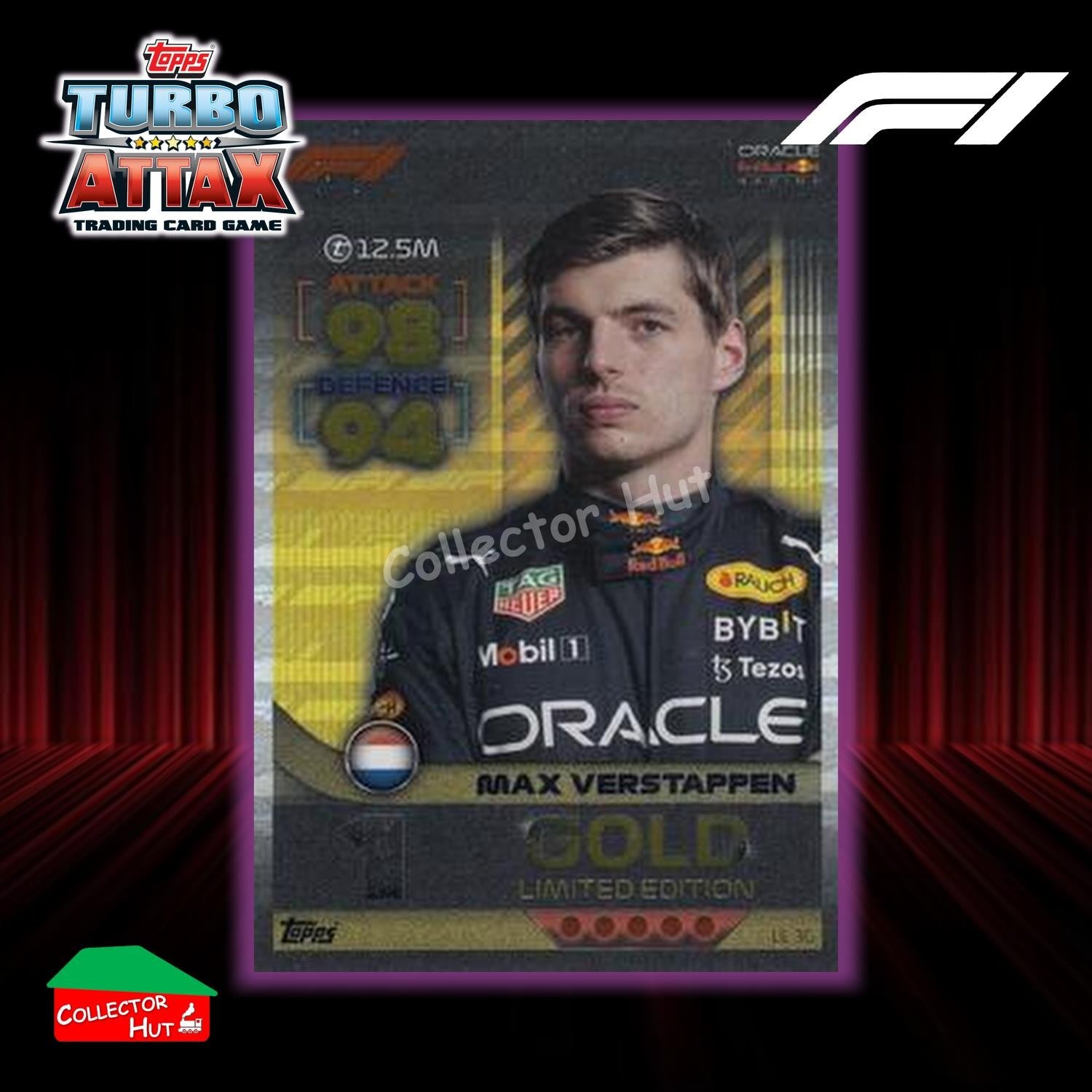 Topps Turbo Attax Formula 1 F1 2022 Limited Edition, 100 Club & Foil Cards