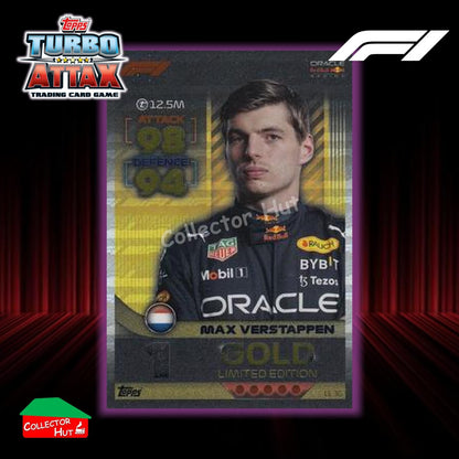 Topps Turbo Attax Formula 1 F1 2022 Limited Edition, 100 Club & Foil Cards