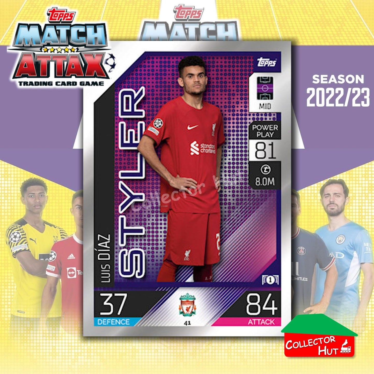 Topps Match Attax Europa Champions League 2022/23 TCG Trading Cards Base 1-189