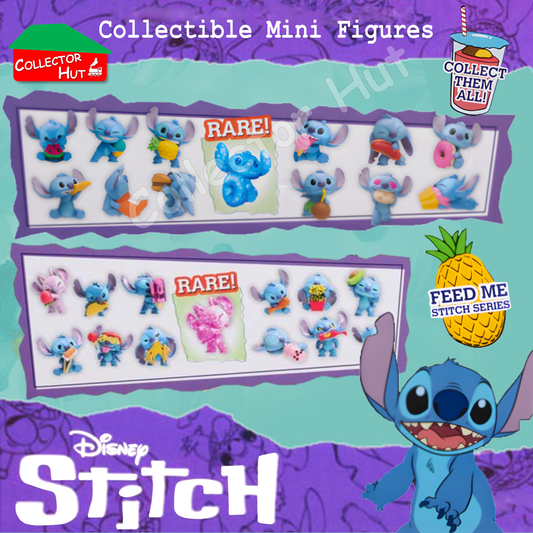 Disney Stitch Feed Me Blind Mini Figures Series 2 (Identified) New & Sealed