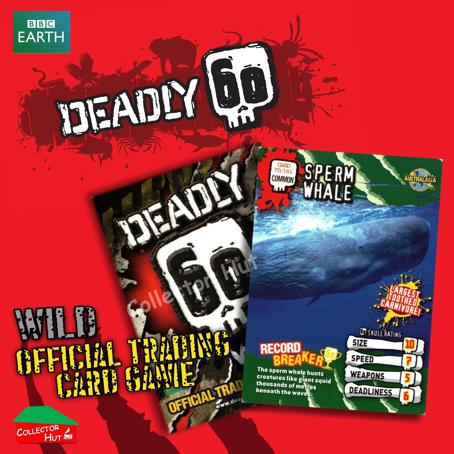 CBBC Deadly 60 WILD Trading Cards  Choose Your Cards