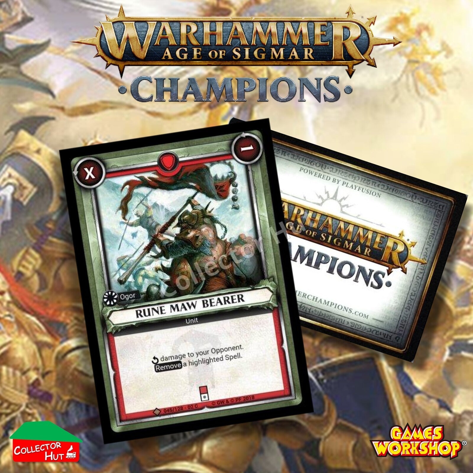 Warhammer Age of Sigmar: Champions Wave 2 ONSLAUGHT FOIL Cards CHOOSE SINGLES