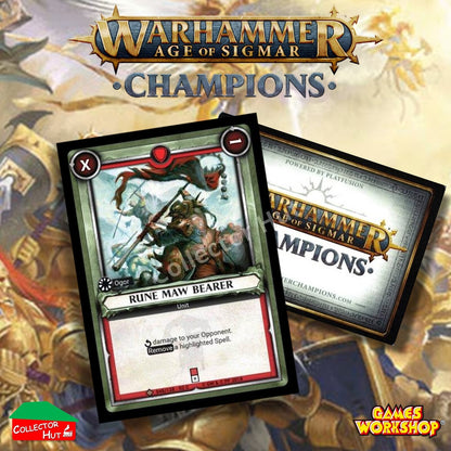 Warhammer Age of Sigmar: Champions Wave 2 ONSLAUGHT FOIL Cards CHOOSE SINGLES