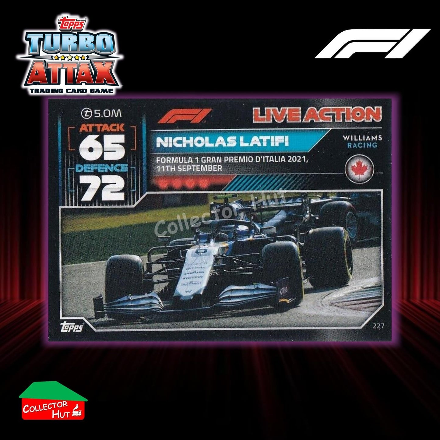 Topps Turbo Attax Formula 1 F1 2022 #136-279 Base Cards YOU CHOOSE