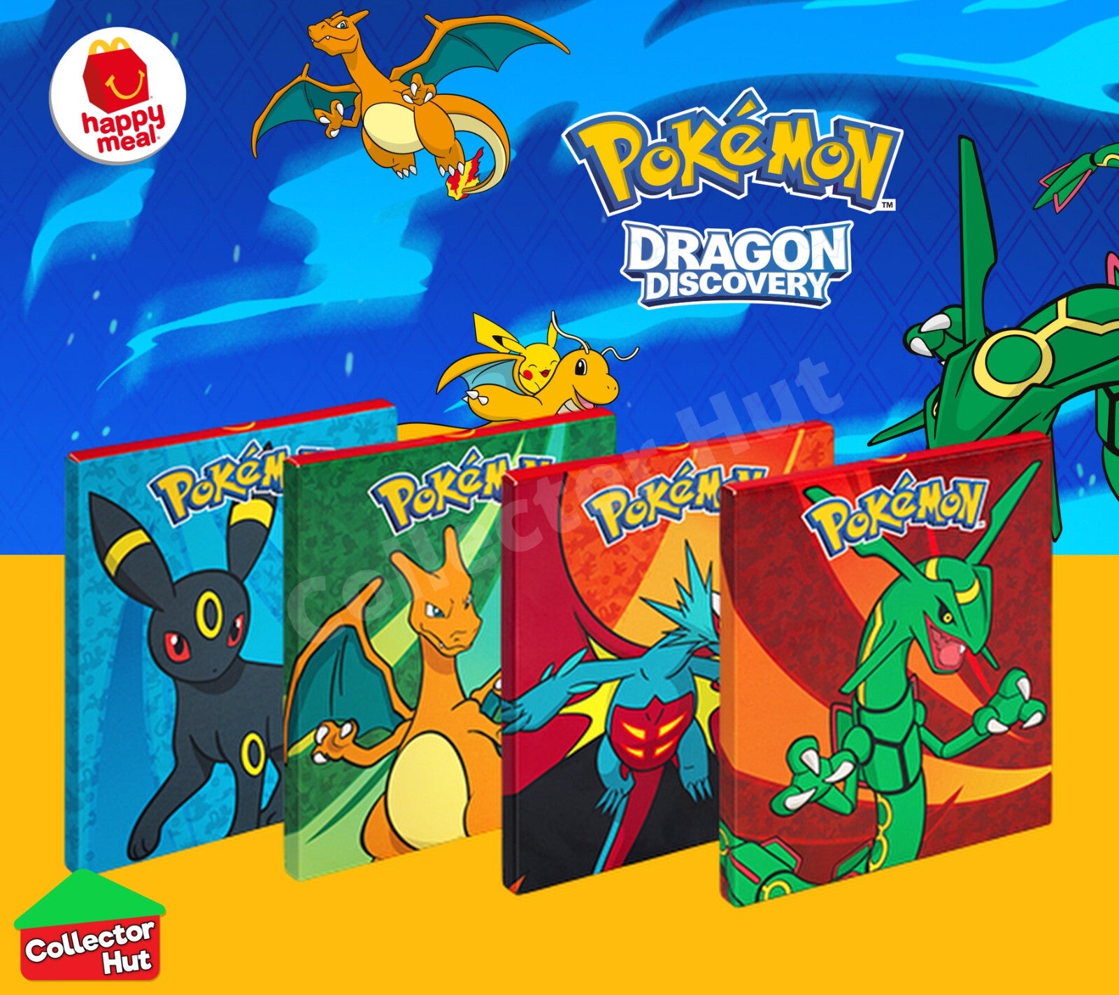 McDonalds Pokémon 2025 Dragon Discovery Card Collection Happy Meal