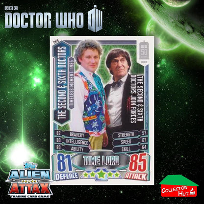 Topps Doctor Who Alien Attax 50th Anniversary Edition Companion Timeless Cards