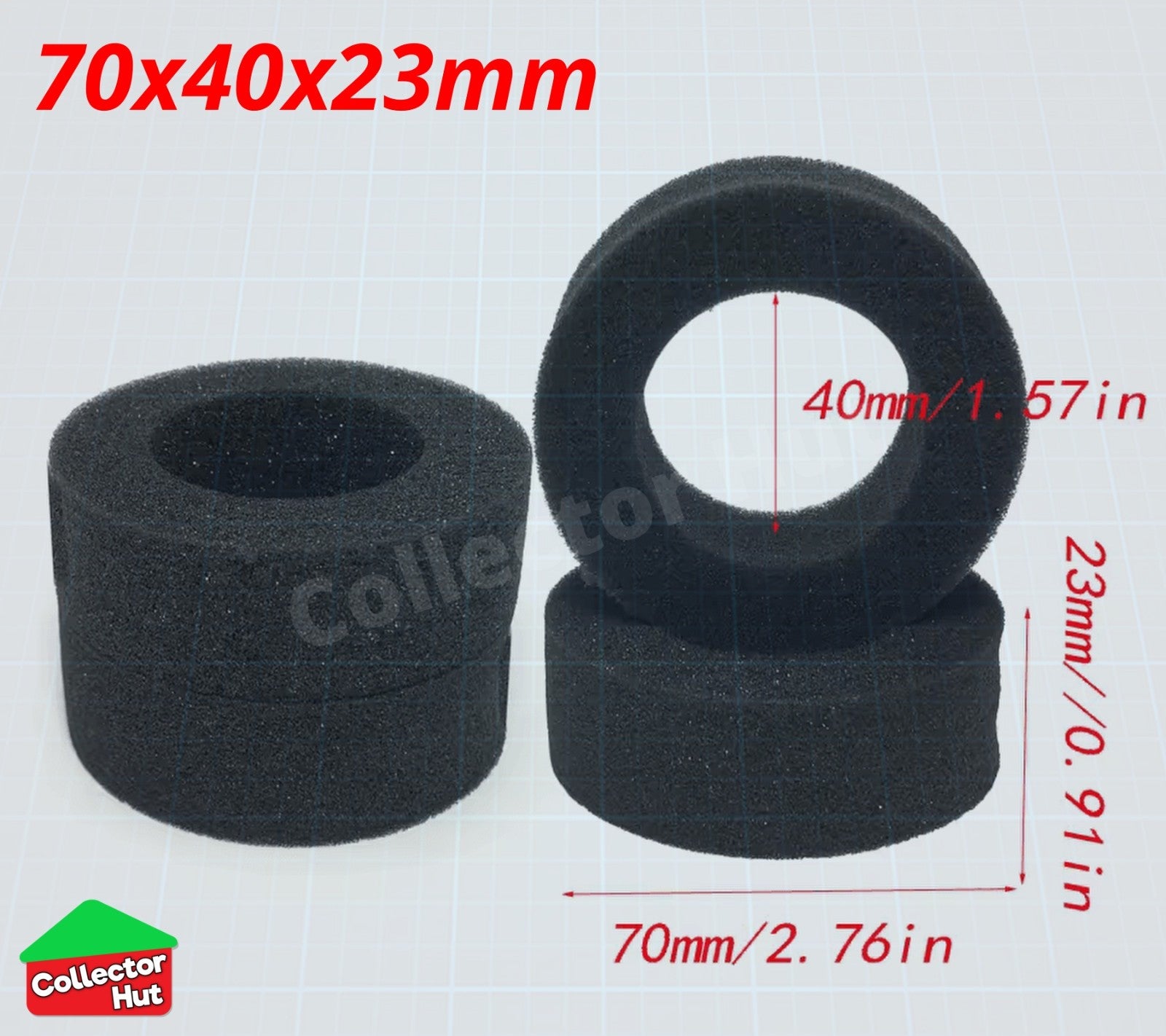 RC Truck Car Off Road Sponge Foam Tyre Reinforcement Inserts 4pcs