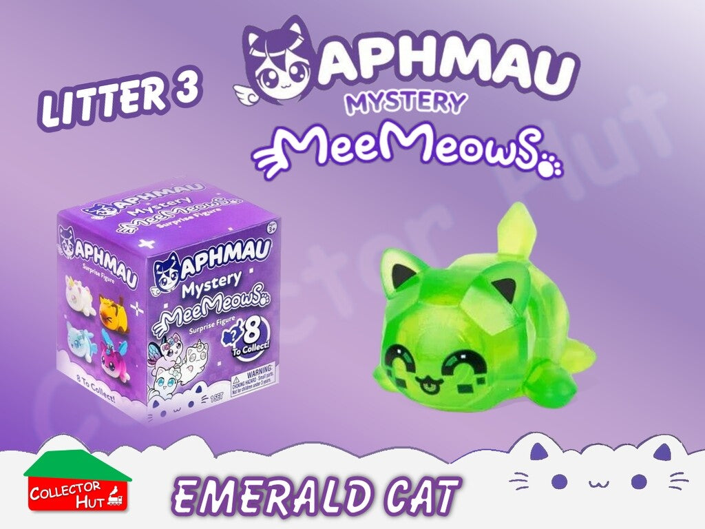 Aphmau MeeMeows Mystery Figures Litters 1, 2 & 3 Blind Boxes (Identified)