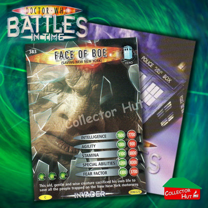 DOCTOR WHO Battles in Time #376-600 INVADER RARE & COMMON CARDS YOU CHOOSE