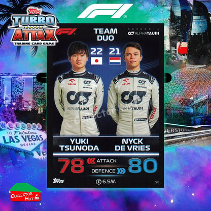 Topps Turbo Attax Formula 1 F1 2023 2023/24 Base Cards #1 - #171