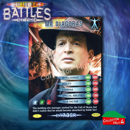 DOCTOR WHO Battles in Time #376-600 INVADER RARE & COMMON CARDS YOU CHOOSE