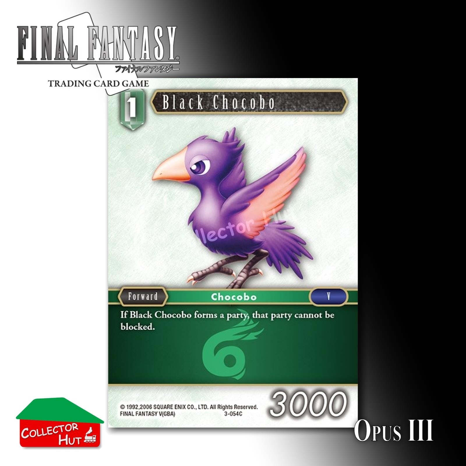 Final Fantasy Trading Card Game OPUS III 3 Singles You Choose